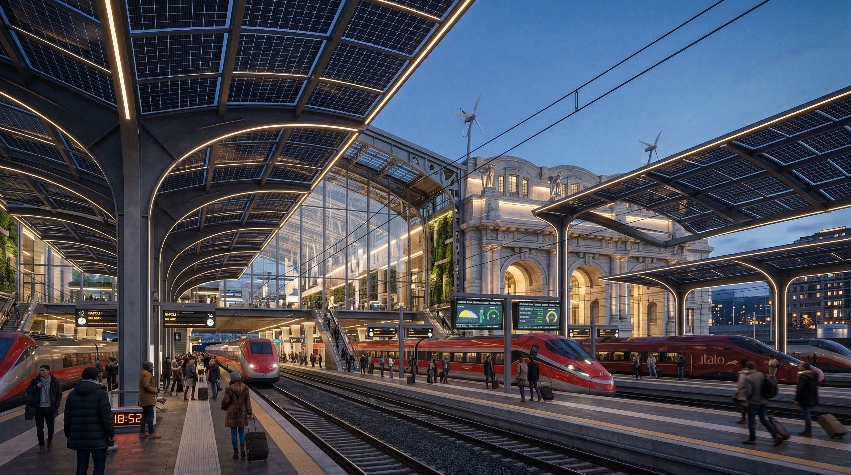 Roma Termini energy concept
